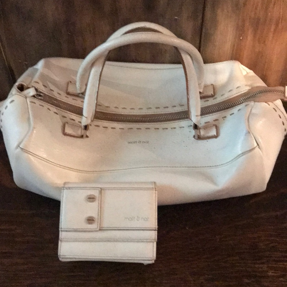 Matt & Nat bag and wallet.